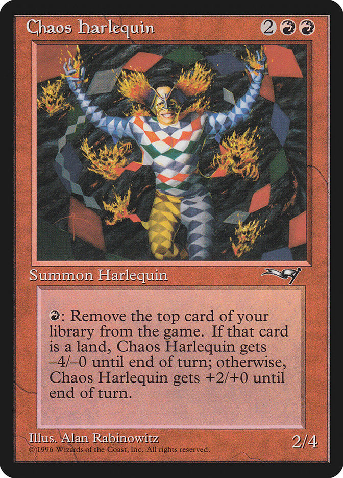 Chaos Harlequin [Alliances] | The Clever Kobold