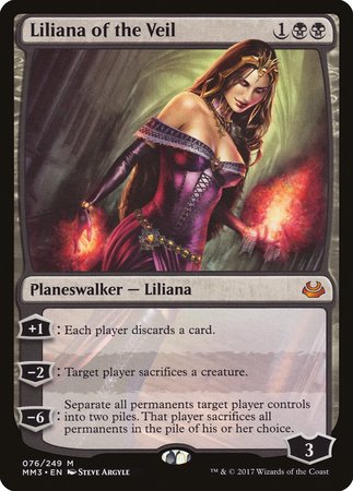 Liliana of the Veil [Modern Masters 2017] | The Clever Kobold