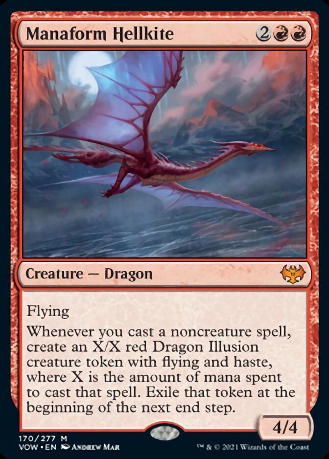 Manaform Hellkite [Innistrad: Crimson Vow] | The Clever Kobold