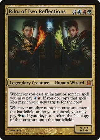 Riku of Two Reflections [Commander 2011] | The Clever Kobold