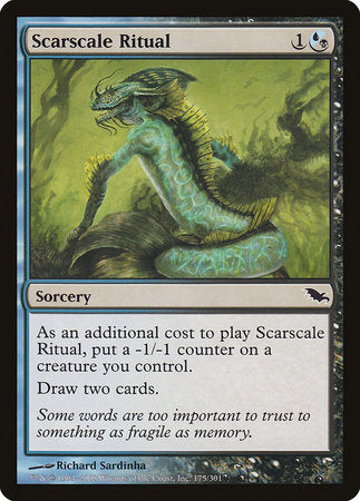 Scarscale Ritual [Shadowmoor] | The Clever Kobold