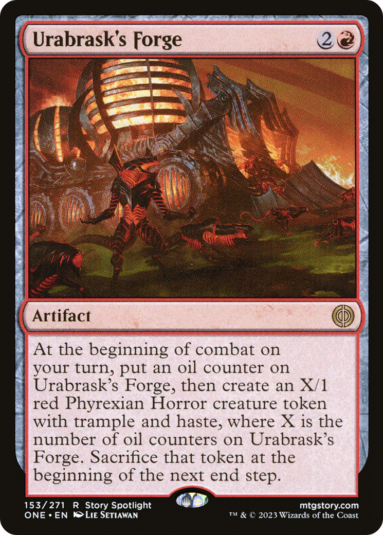 Urabrask's Forge [Phyrexia: All Will Be One] | The Clever Kobold