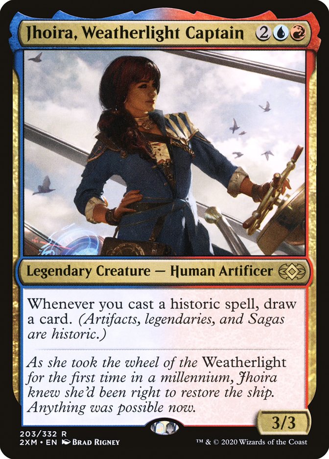 Jhoira, Weatherlight Captain [Double Masters] | The Clever Kobold