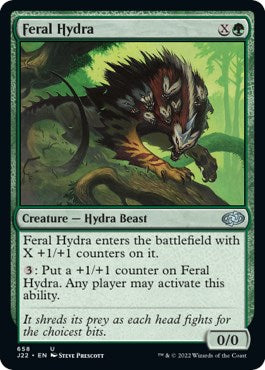 Feral Hydra [Jumpstart 2022] | The Clever Kobold