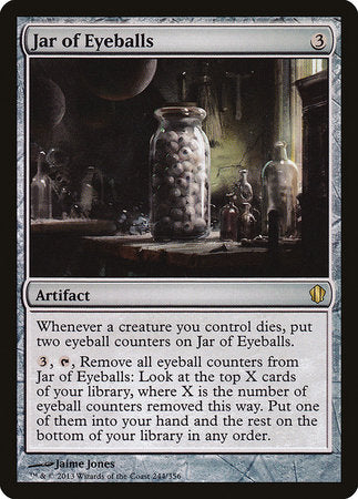 Jar of Eyeballs [Commander 2013] | The Clever Kobold