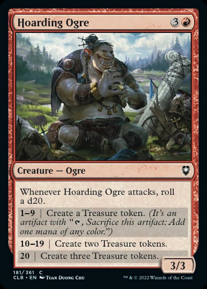 Hoarding Ogre [Commander Legends: Battle for Baldur's Gate] | The Clever Kobold