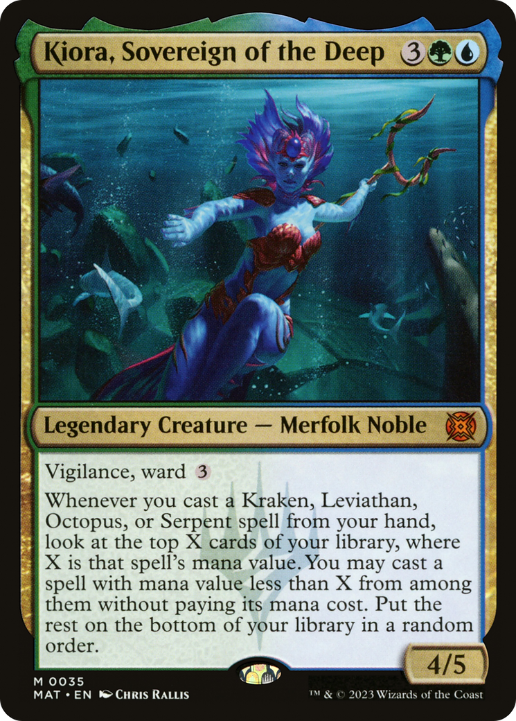Kiora, Sovereign of the Deep [March of the Machine: The Aftermath] | The Clever Kobold