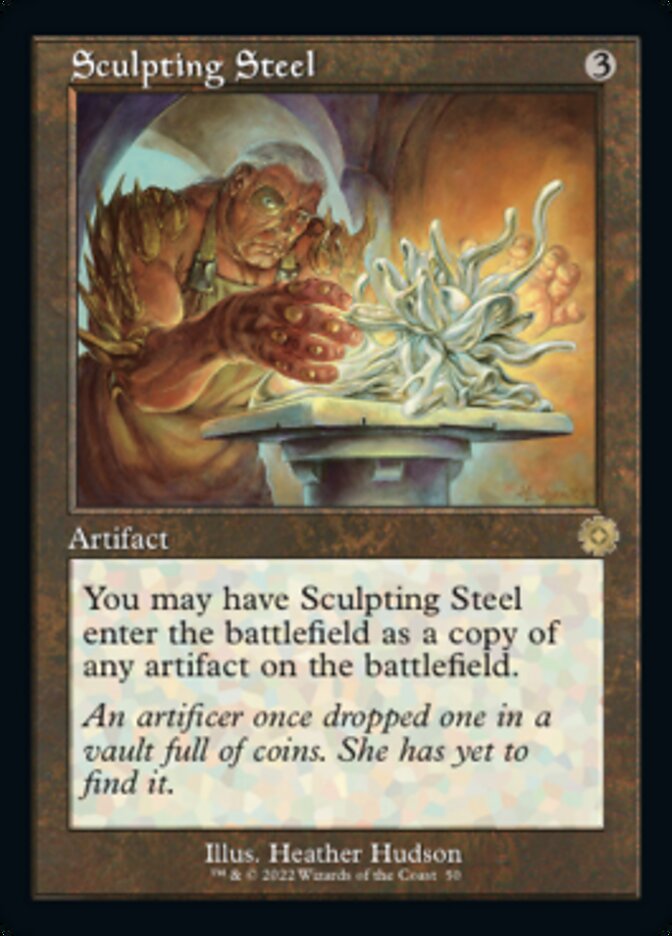 Sculpting Steel (Retro) [The Brothers' War Retro Artifacts] | The Clever Kobold