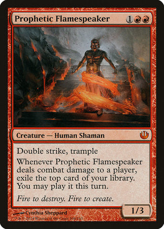 Prophetic Flamespeaker [Journey into Nyx] | The Clever Kobold