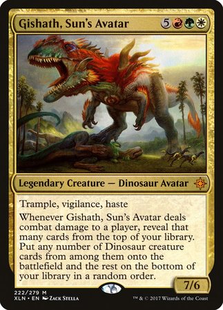 Gishath, Sun's Avatar [Ixalan] | The Clever Kobold