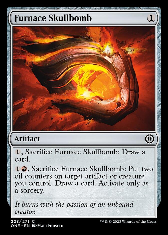 Furnace Skullbomb [Phyrexia: All Will Be One] | The Clever Kobold