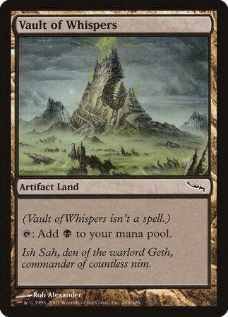 Vault of Whispers [Mirrodin] | The Clever Kobold