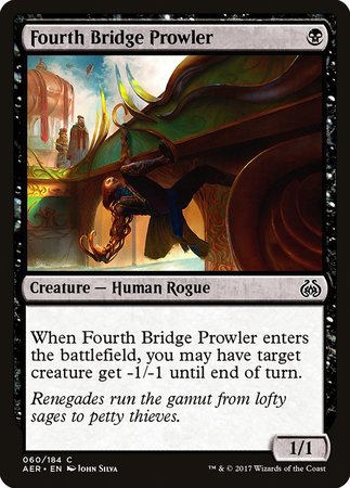 Fourth Bridge Prowler [Aether Revolt] | The Clever Kobold