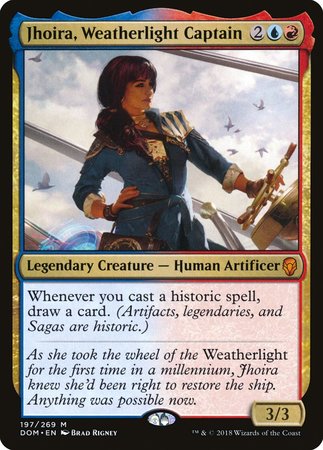 Jhoira, Weatherlight Captain [Dominaria] | The Clever Kobold