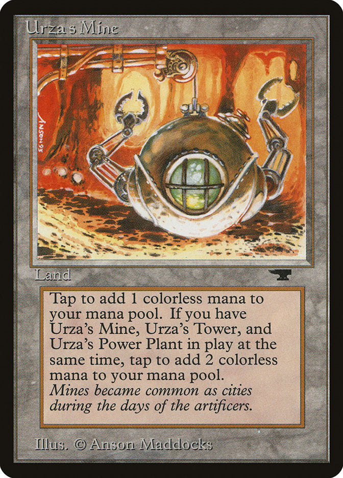 Urza's Mine (Orange Background) [Antiquities] | The Clever Kobold