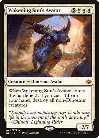 Wakening Sun's Avatar [Ixalan] | The Clever Kobold