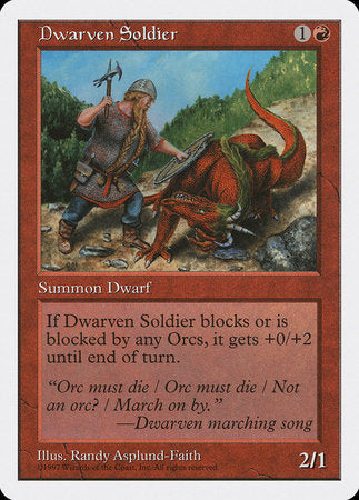 Dwarven Soldier [Fifth Edition] | The Clever Kobold