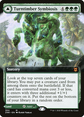 Turntimber Symbiosis // Turntimber, Serpentine Wood (Extended Art) [Zendikar Rising] | The Clever Kobold