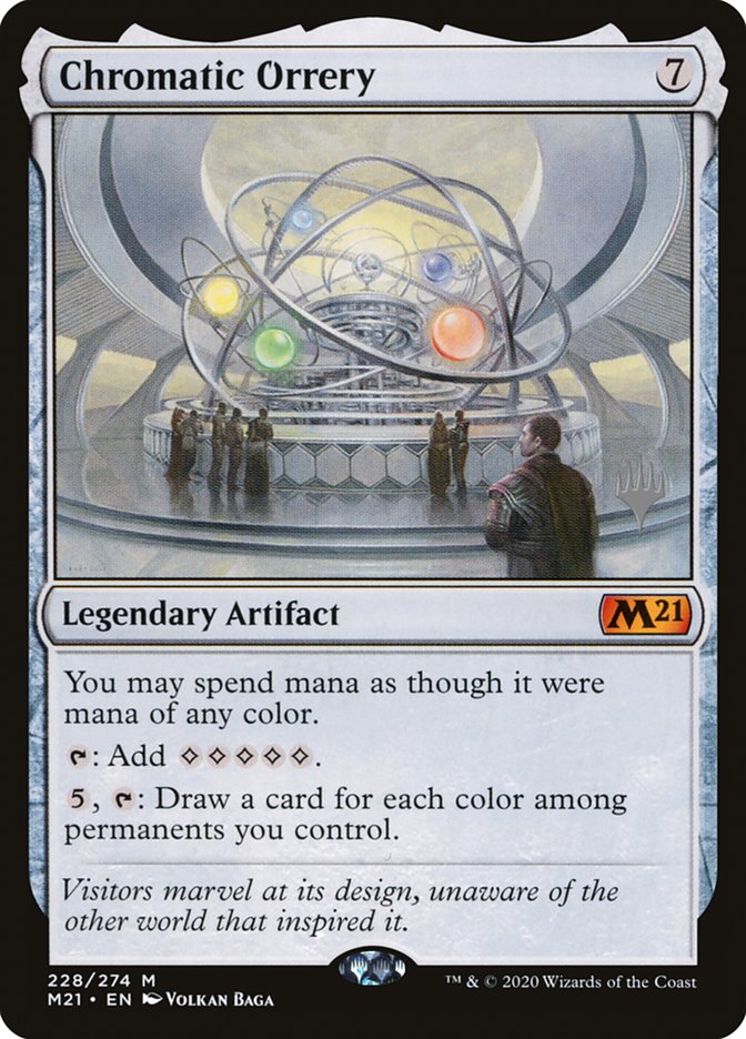 Chromatic Orrery (Promo Pack) [Core Set 2021 Promos] | The Clever Kobold