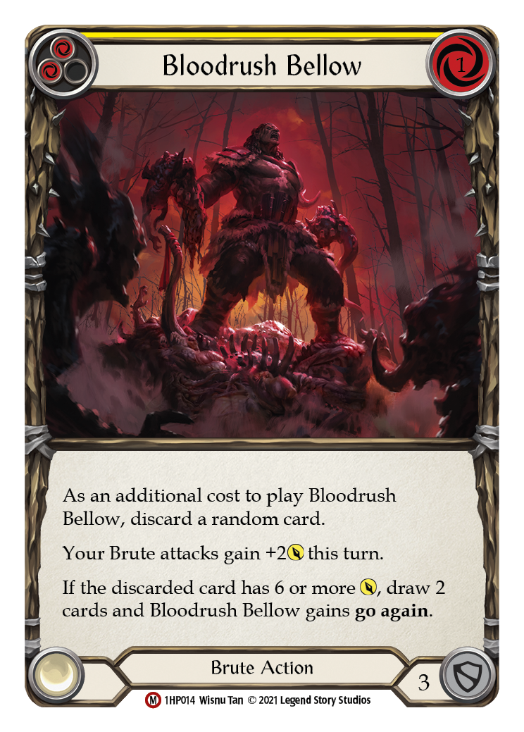 Bloodrush Bellow [1HP014] | The Clever Kobold