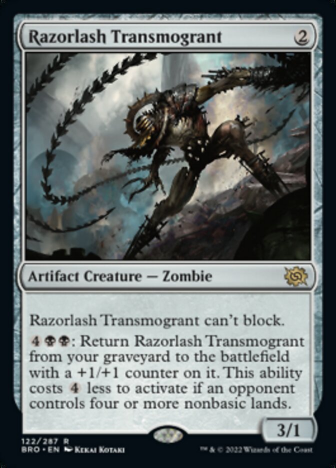 Razorlash Transmogrant [The Brothers' War] | The Clever Kobold