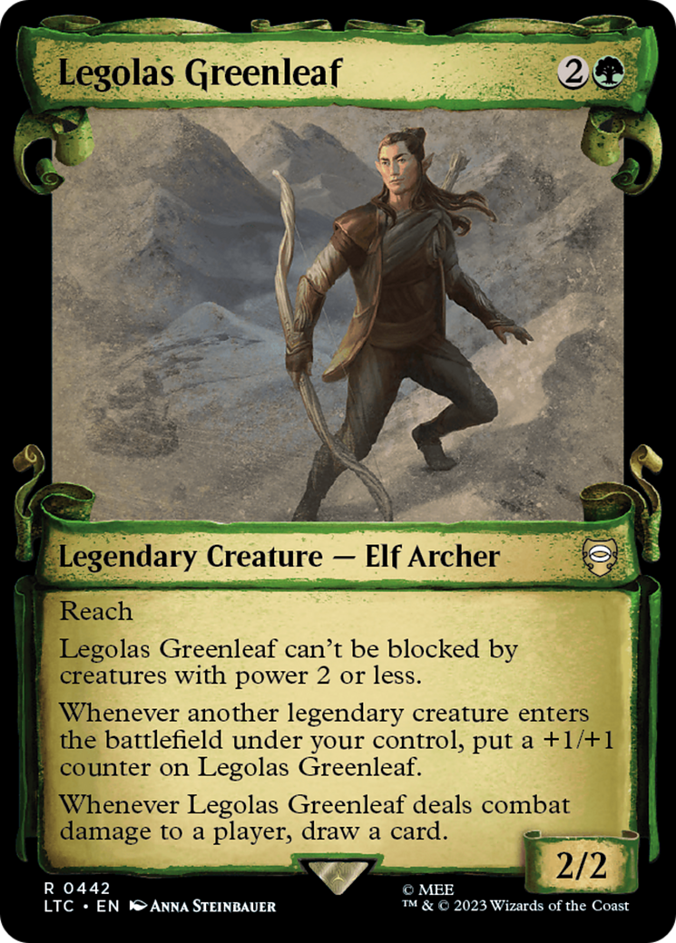 Legolas Greenleaf [The Lord of the Rings: Tales of Middle-Earth Commander Showcase Scrolls] | The Clever Kobold