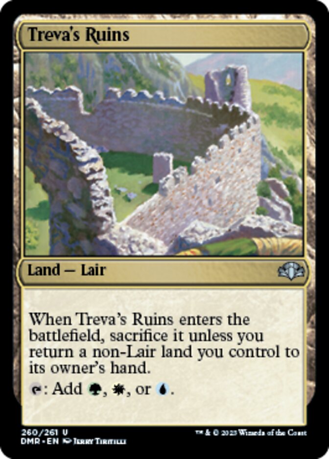 Treva's Ruins [Dominaria Remastered] | The Clever Kobold