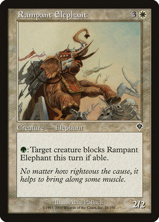 Rampant Elephant [Invasion] | The Clever Kobold