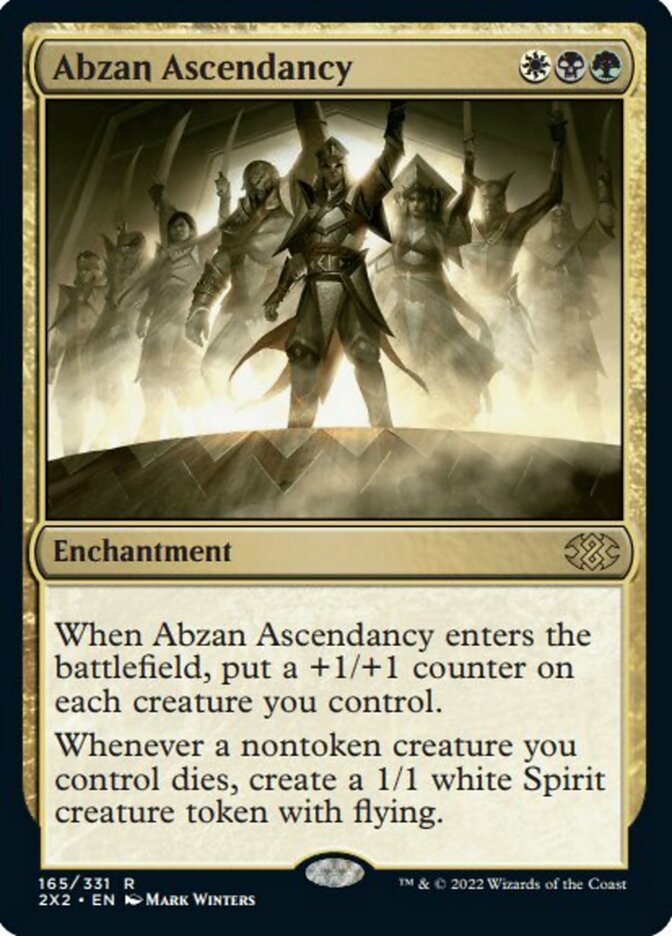 Abzan Ascendancy [Double Masters 2022] | The Clever Kobold