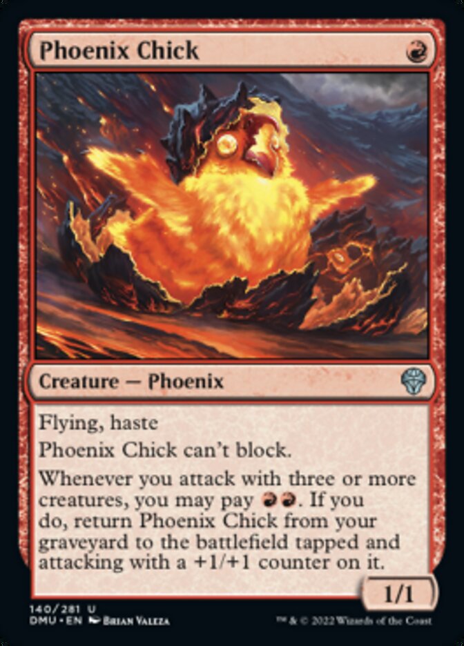 Phoenix Chick [Dominaria United] | The Clever Kobold