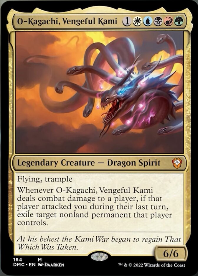 O-Kagachi, Vengeful Kami [Dominaria United Commander] | The Clever Kobold