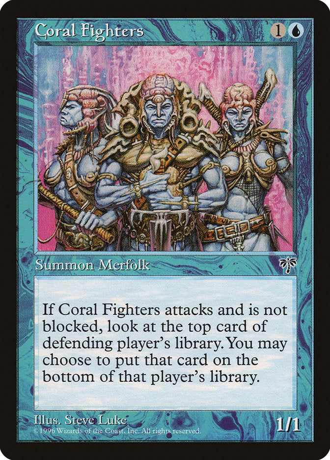 Coral Fighters [Mirage] | The Clever Kobold