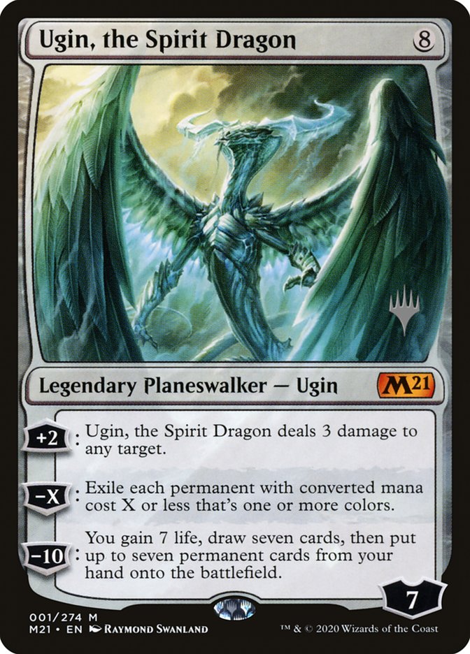 Ugin, the Spirit Dragon (Promo Pack) [Core Set 2021 Promos] | The Clever Kobold