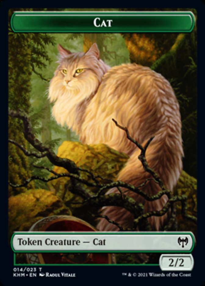 Cat Token [Kaldheim Tokens] | The Clever Kobold