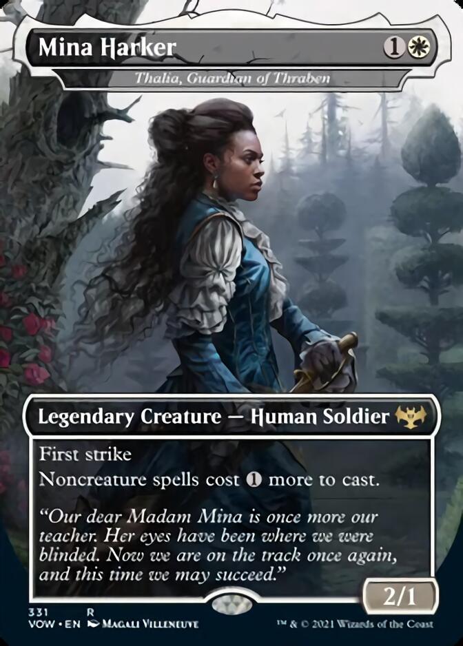 Thalia, Guardian of Thraben - Mina Harker [Innistrad: Crimson Vow] | The Clever Kobold