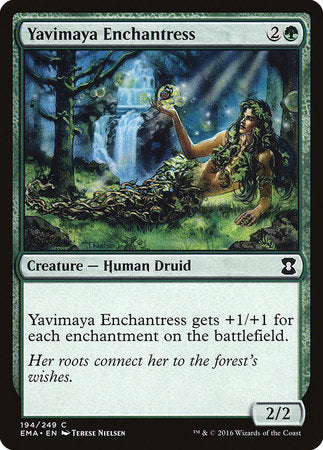 Yavimaya Enchantress [Eternal Masters] | The Clever Kobold