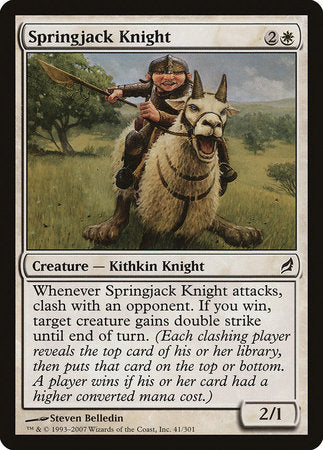 Springjack Knight [Lorwyn] | The Clever Kobold