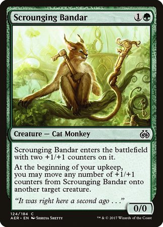 Scrounging Bandar [Aether Revolt] | The Clever Kobold