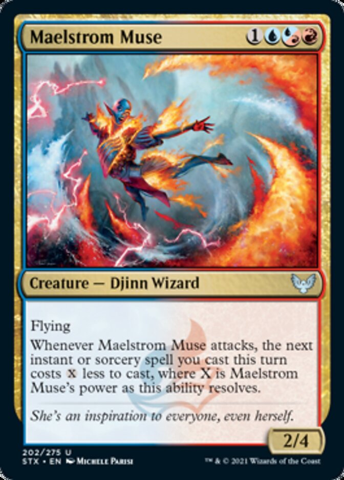 Maelstrom Muse [Strixhaven: School of Mages] | The Clever Kobold