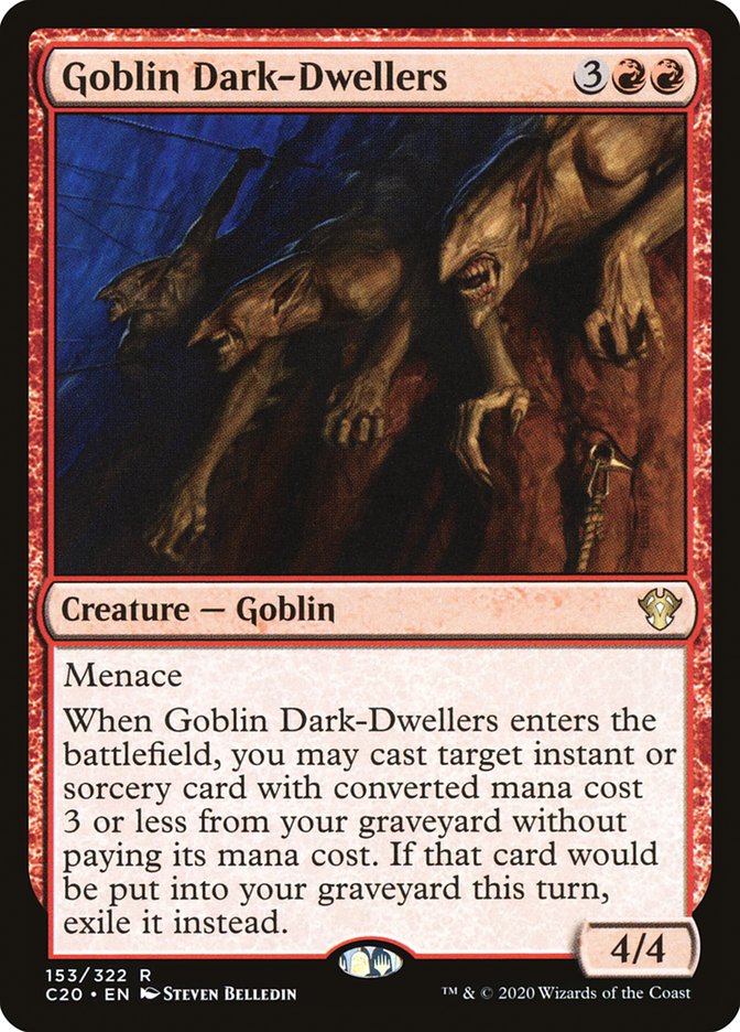 Goblin Dark-Dwellers [Commander 2020] | The Clever Kobold