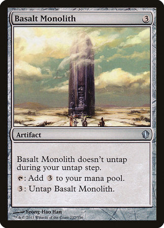 Basalt Monolith [Commander 2013] | The Clever Kobold