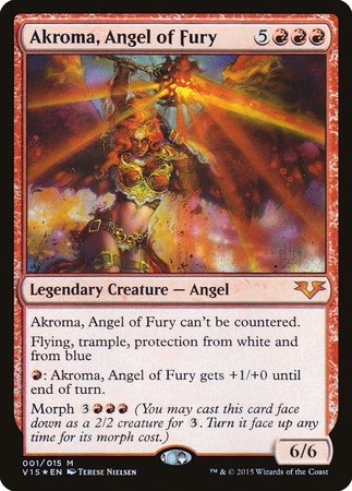 Akroma, Angel of Fury [From the Vault: Angels] | The Clever Kobold