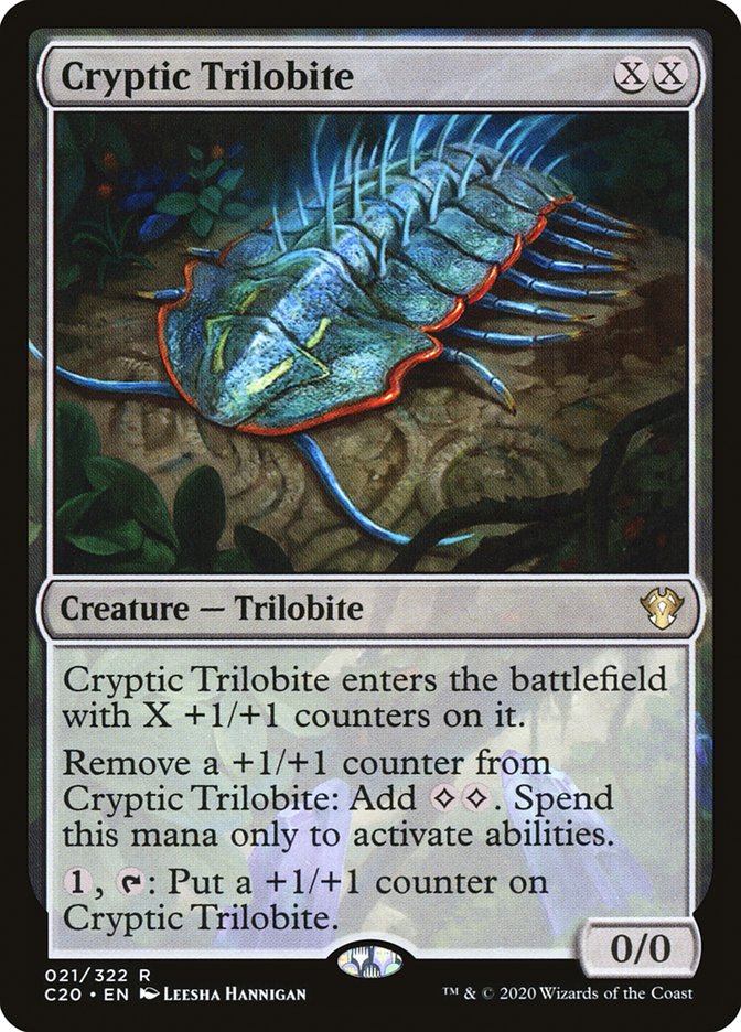 Cryptic Trilobite [Commander 2020] | The Clever Kobold