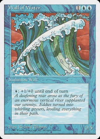 Wall of Water [Fourth Edition] | The Clever Kobold