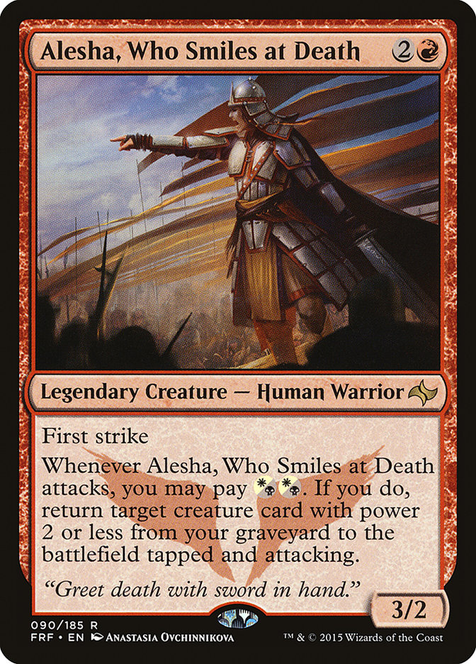 Alesha, Who Smiles at Death [Fate Reforged] | The Clever Kobold