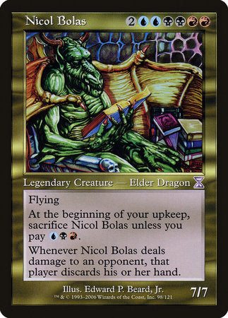 Nicol Bolas [Time Spiral Timeshifted] | The Clever Kobold