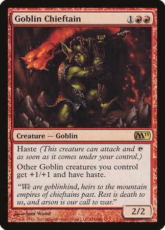 Goblin Chieftain [Magic 2011] | The Clever Kobold