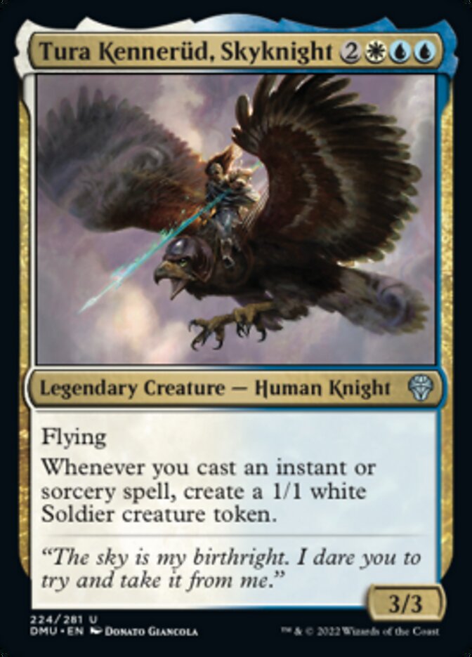 Tura Kennerud, Skyknight [Dominaria United] | The Clever Kobold