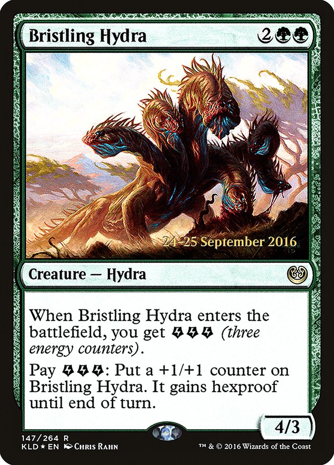 Bristling Hydra  [Kaladesh Prerelease Promos] | The Clever Kobold