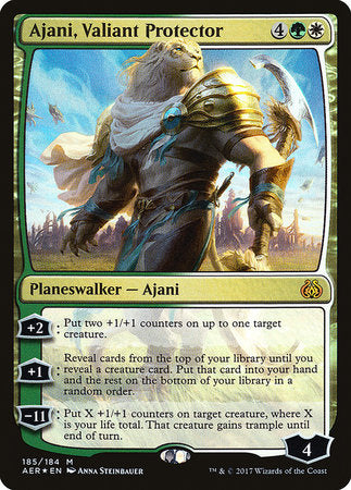 Ajani, Valiant Protector [Aether Revolt] | The Clever Kobold